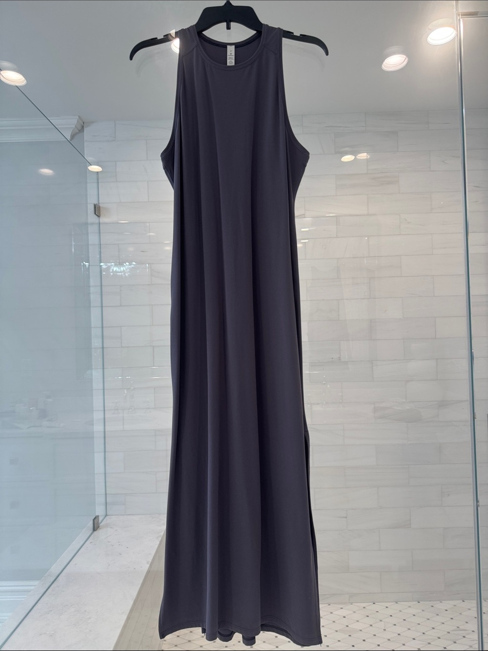 lululemon athletica Charcoal Sleeveless Maxi Dress